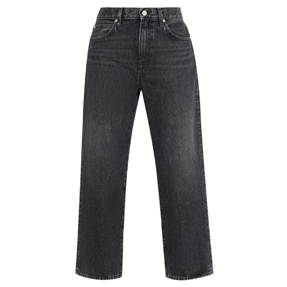 still here - childhood jeans in washed black